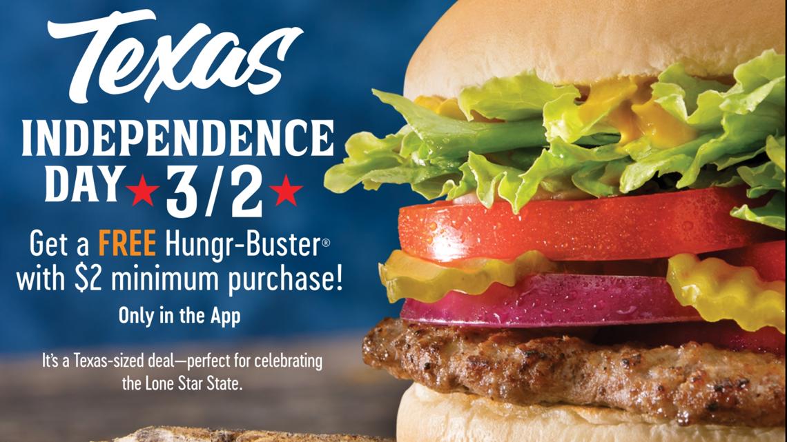 Free Hungr-Busters? DQ celebrates Texas Independence Day in Lone Star style