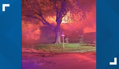 CCFD firefighter, tenant injured in house fire