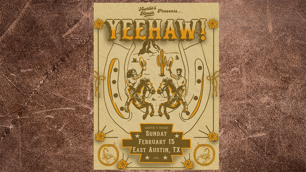 Where Y’all At Though!? invites you to "Auntie’s House: Yeehaw!" for Black History Month