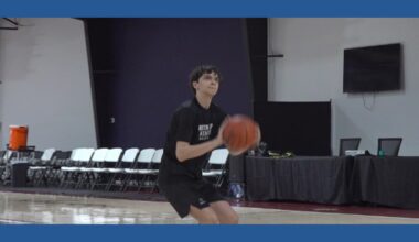 Austin Prep Academy's Pierce Paul leads the nation in made 3-pointers