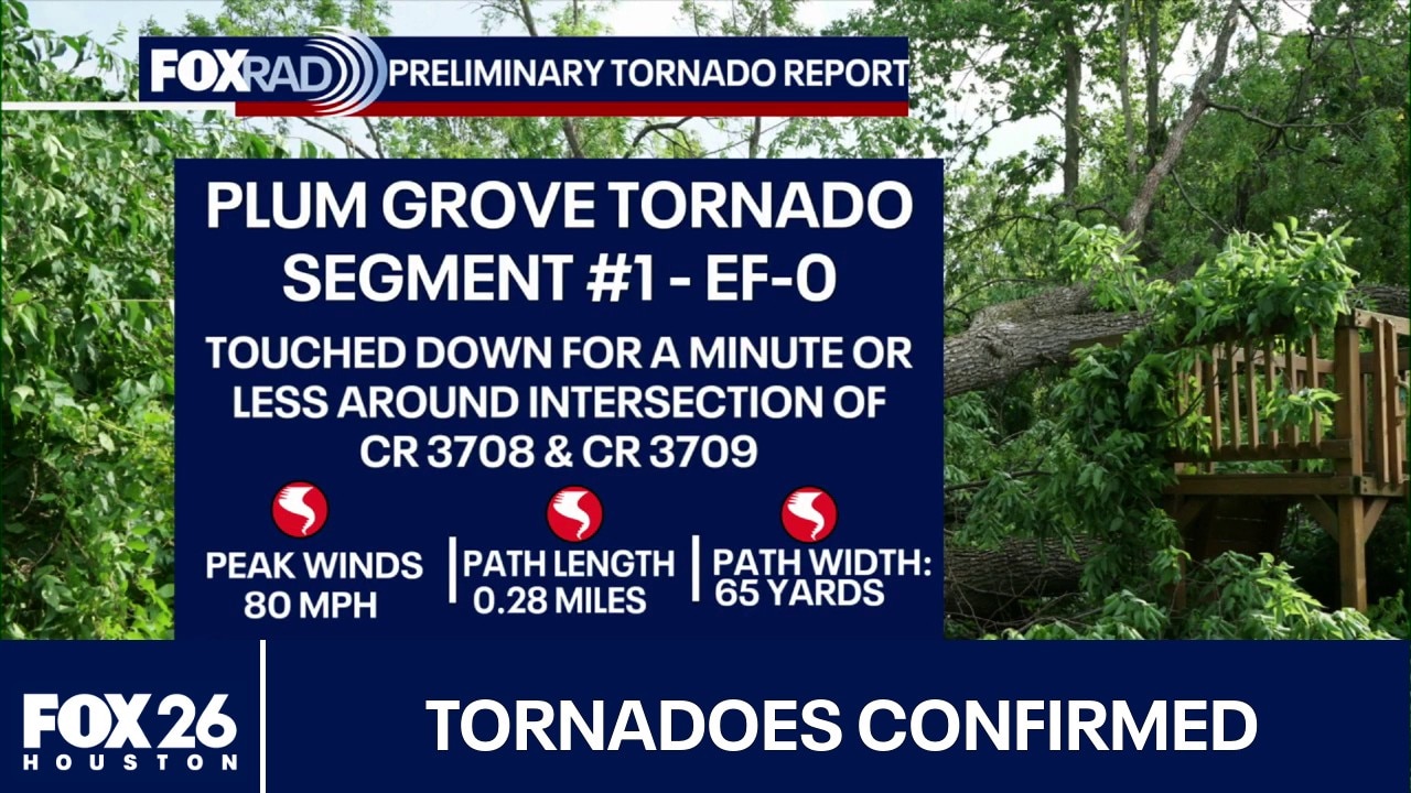 Two tornadoes confirmed in Liberty County