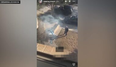 Video shows Amazon delivery drone smoking after crashing into North Texas apartment building