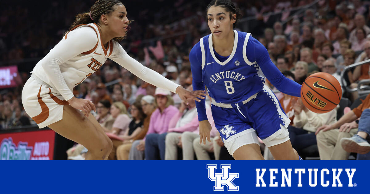 No. 18 Kentucky Falls at No. 4 Texas on Monday – UK Athletics