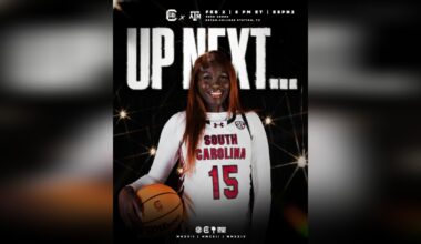 No. 3 Gamecocks at Texas A&M for Monday Night Tilt – University of South Carolina Athletics