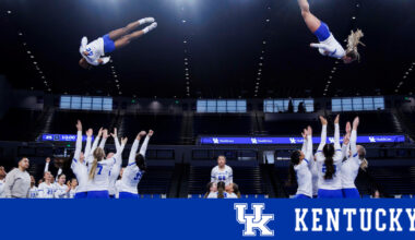 Kentucky STUNT Splits Two Games in Dallas on Saturday – UK Athletics