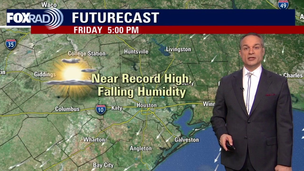 Houston weather: Very warm Friday to celebrate Go Texan Day