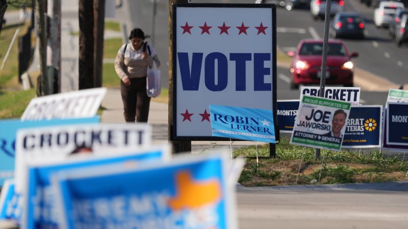 Democratic primary turnout is surging in Texas, according to early voting data