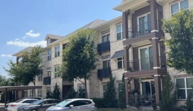 An apartment building in Dallas.