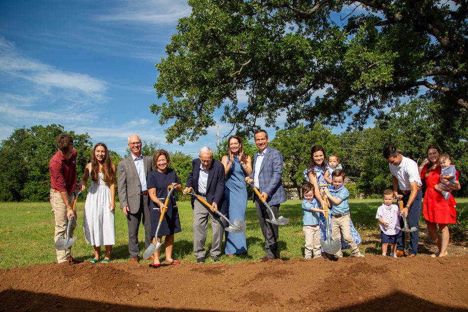 Al Rollins Park groundbreaking ceremony on June 28, 2025.