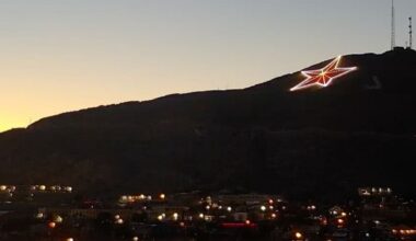 The Star Lights Up for Post Malone Ahead of El Paso Stadium Show
