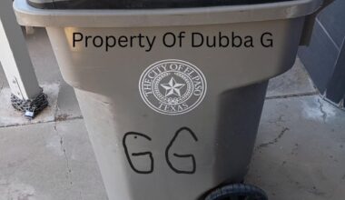 Can El Paso Residents Mark Their Trash Cans