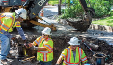 Austin Water pipeline crews hard at work preparing our infrastructure for the needs of the future