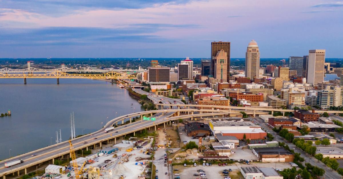 louisville kentucky on the ohio river