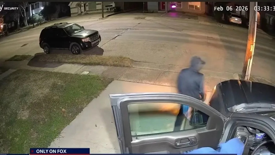 GMC truck stolen in Houston. 