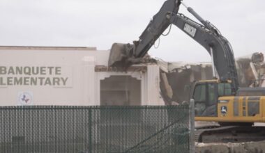 Banquete ISD begins demolition of historic school to pave way for new junior high campus
