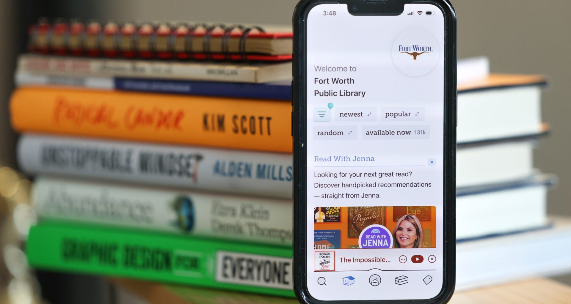 Digital checkouts at Fort Worth Public Library exceed those of physical materials for first time