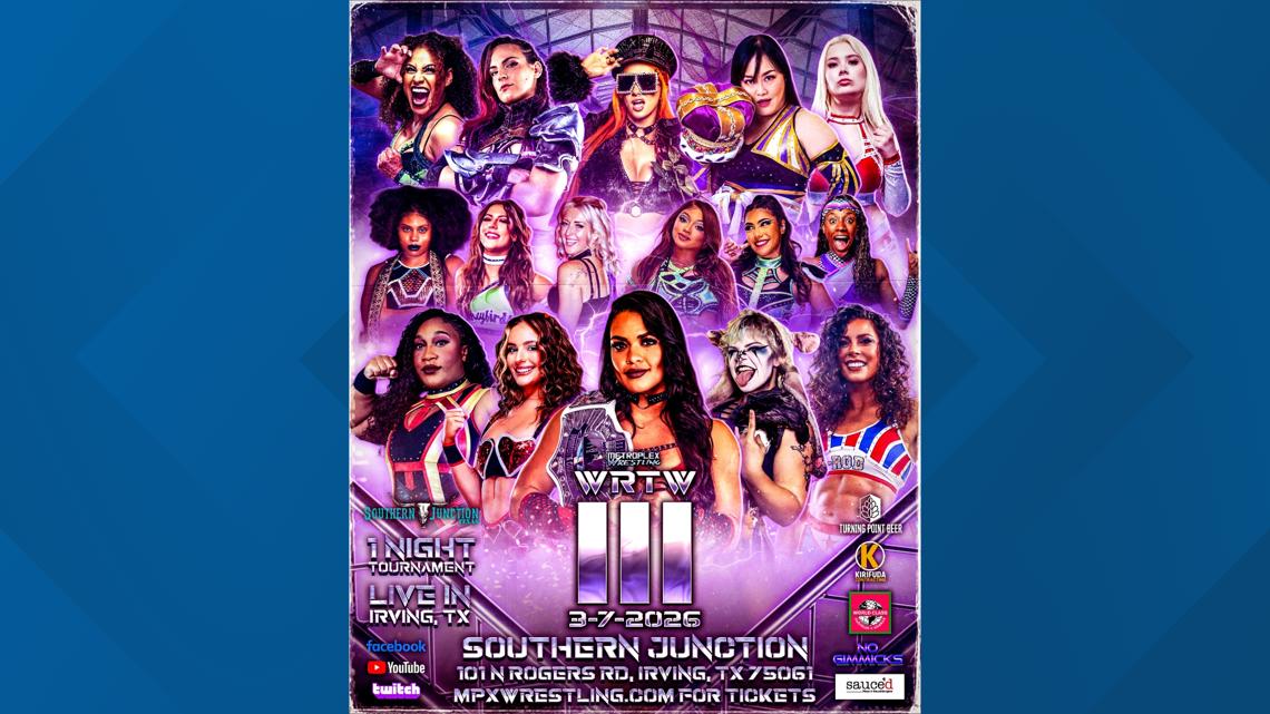 Metroplex Wrestling hosting third all-women wrestling event this March