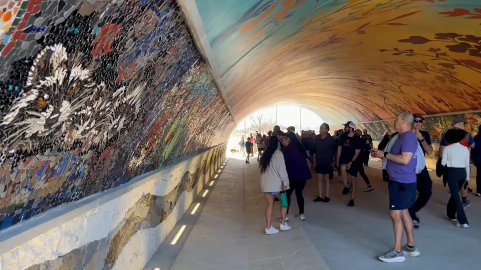 Unity Underpass opened in Austin, Texas, on Feb. 7, 2026. (KXAN Photo)