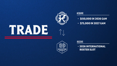 Revolution acquire $225K in General Allocation Money from Houston Dynamo FC