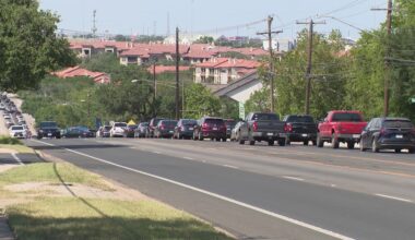 Groundbreaking held for new pedestrian beacon on North Lamar Boulevard