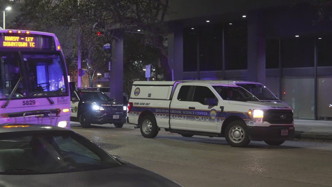 What prompted a 911 call before two were found dead in downtown Houston