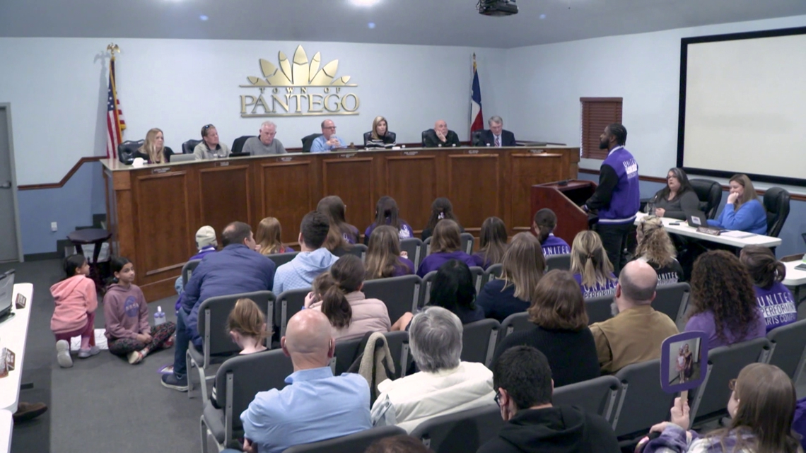 Packed council meeting in Pantego as families push back against dance studio shutdown