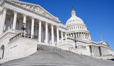 The U.S. Capitol is seen Tuesday, Feb. 24, 2026, in Washington. (AP Photo/Mariam Zuhaib)