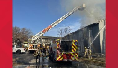 Crews responding to abandoned apartment fire in southeast Austin