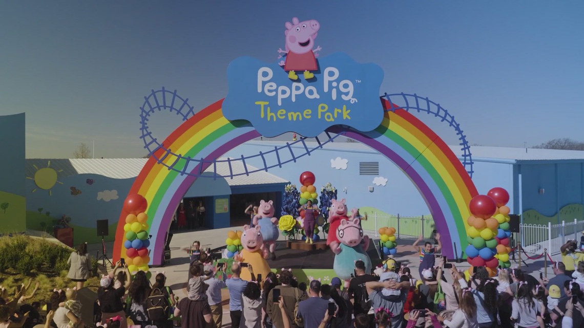 You're invited: North Texas' Peppa Pig Theme Park is celebrating its first birthday