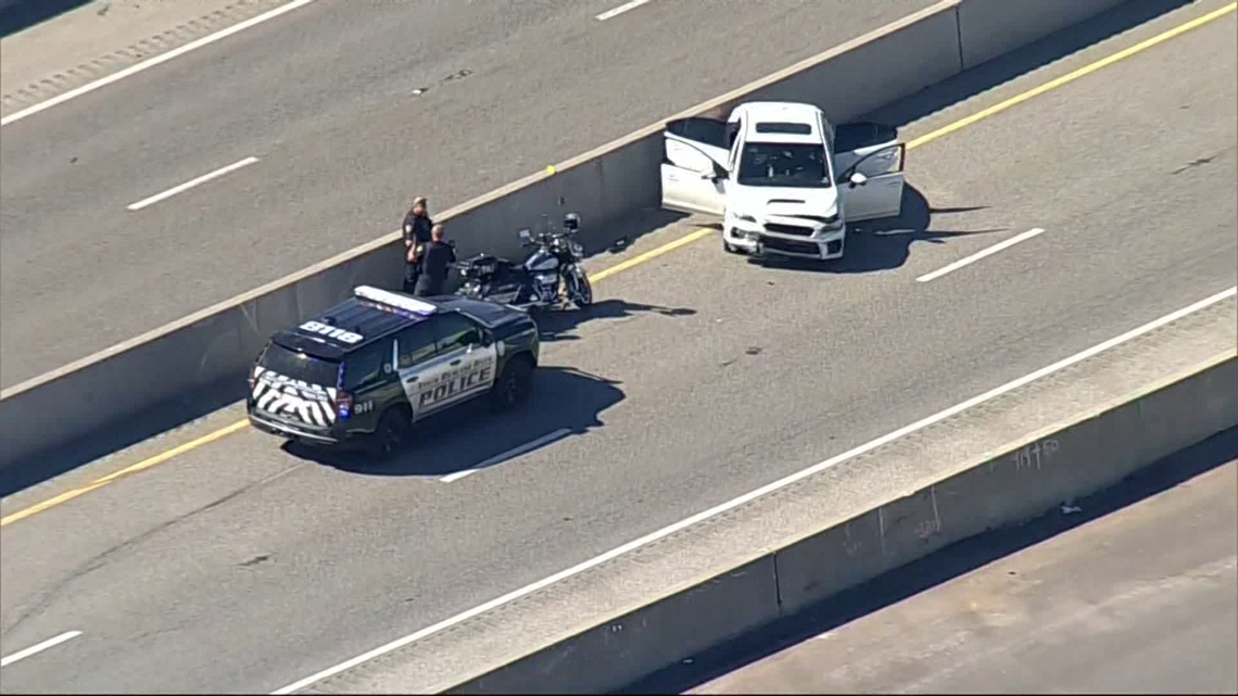 Police close toll lanes at IH 820 and Holiday Lane in North Richland Hills