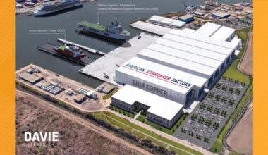 Texas shipbuilding deal to create 2,400 jobs