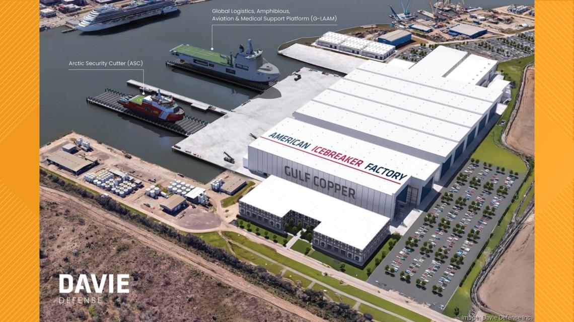 Texas shipbuilding deal to create 2,400 jobs