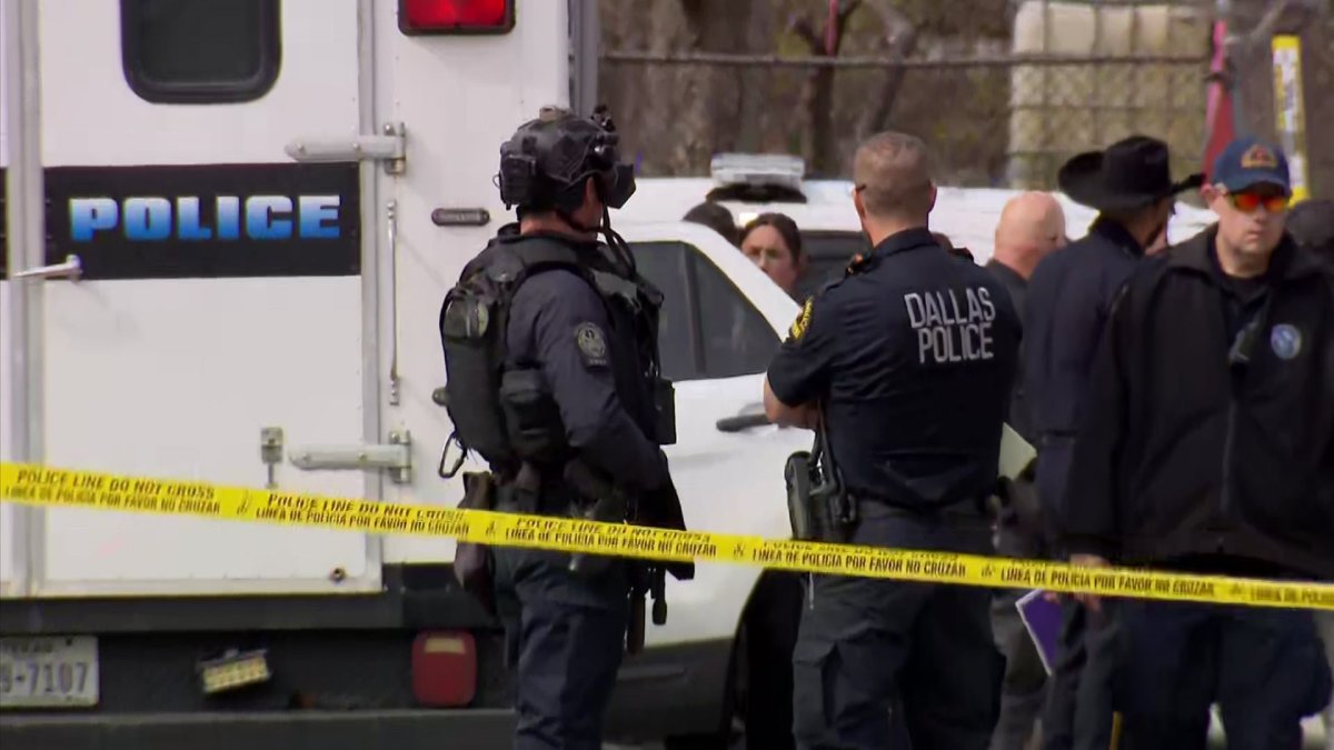 Officer shoots suspect serving warrant in West Dallas – NBC 5 Dallas-Fort Worth