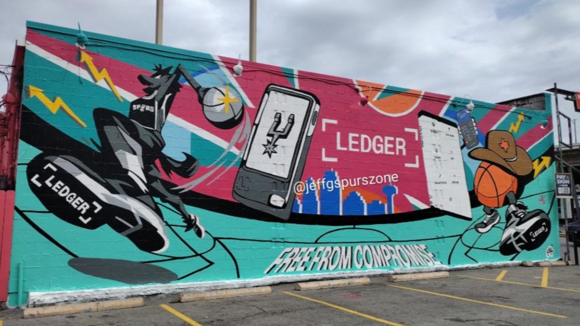 Q&A: Artist brings that San Antonio Spurs mural magic to Austin