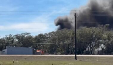 Evacuations recommended as wildfire burns near Highway 188 in Rockport