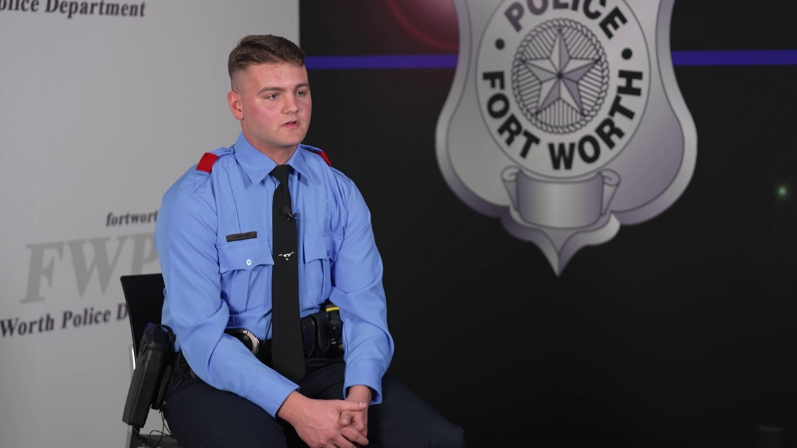 'I was born into it.' | Young recruit steps into his father’s footsteps, joining Fort Worth PD
