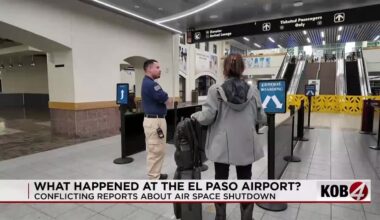 FAA imposes, then lifts 10 day restriction on airspace around El Paso
