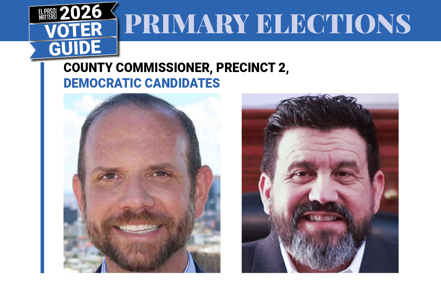 El Paso County Commissioners: 2026 Democratic candidates, Precinct 2