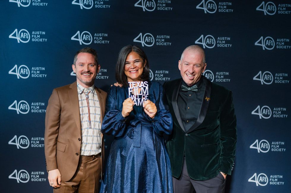 Elijah Wood Tim and Karrie League Texas Film Awards