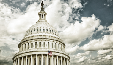 A picture of the dome of the Capitol building in Washington, D.C.