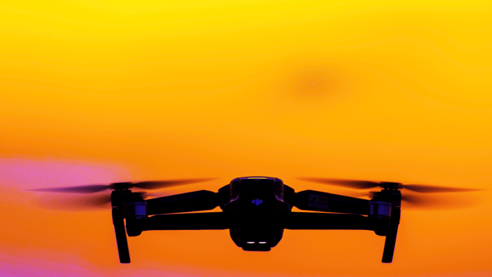 A picture of a drone.