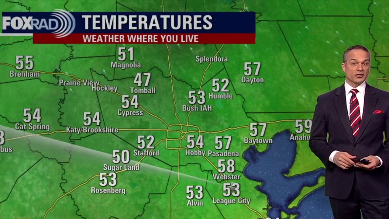 Houston weather: Foggy Tuesday morning, mild afternoon