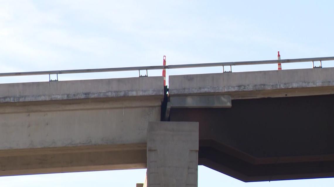 No structural concerns with 290 flyer, TxDOT says after viral photo of 'crack' in bridge