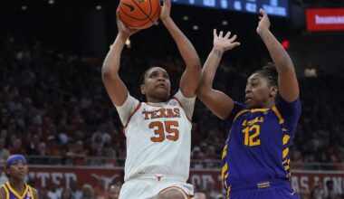 Booker and Crump push No. 4 Texas over No, 5 LSU 77-64 as Longhorns run home win streak to 39 :: WRAL.com