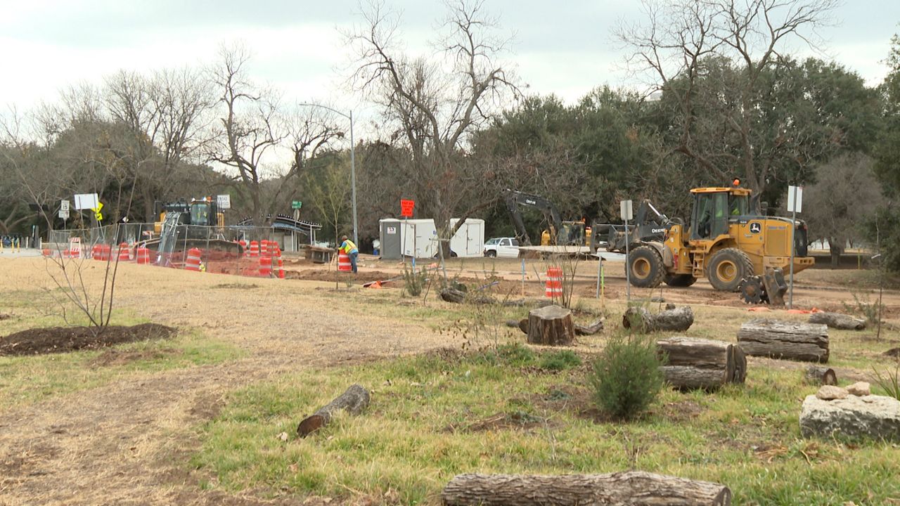 I-35 expansion impacting Festival Beach Food Forest