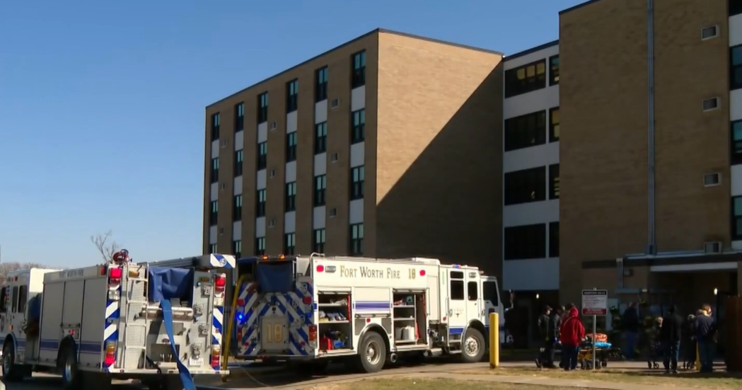 Fire at Fort Worth senior complex displaces dozens, sends one to hospital: "You better get out"
