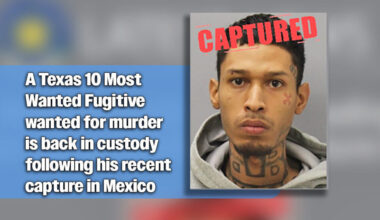 Reward Paid for Tip Leading to El Paso Gang Member’s Capture in Mexico