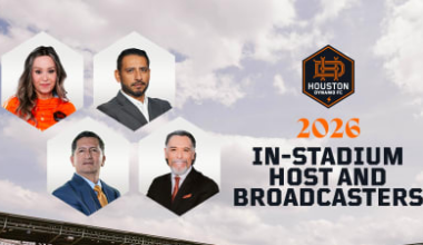 Houston Dynamo FC Announce In-Stadium Host and Commentators ahead of 2026 season