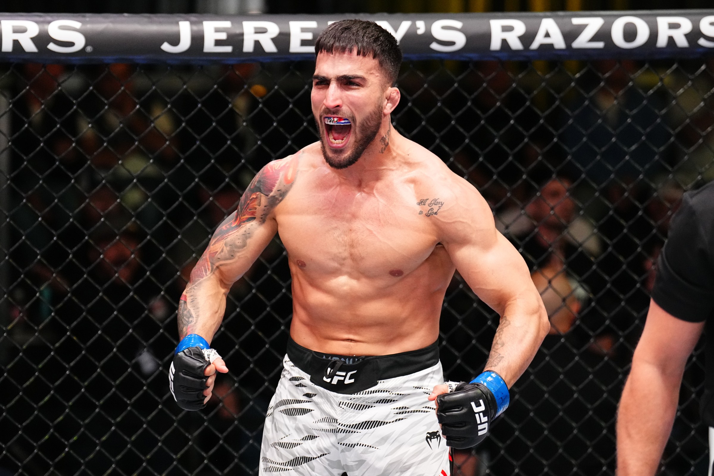 Yadier del Valle is one of a handful of top prospects competing at UFC Houston.