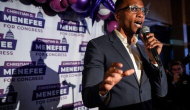 Democrat Christian Menefee wins special election for U.S. House in Texas